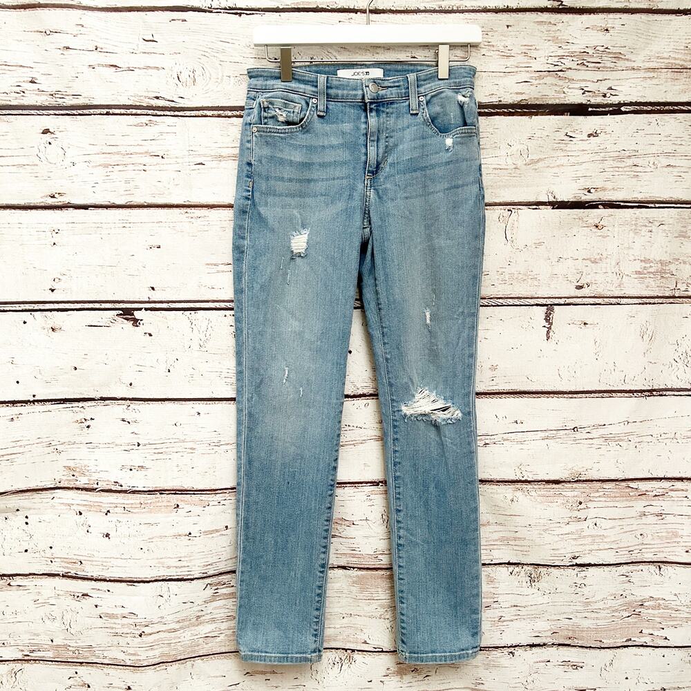 JOES JEANS Boyfriend Slim Ankle Distressed Jeans Sz 25 0